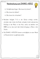 Vorschau - Arbeitsblätter - Ethik Dankbarkeit Grundschule / Danke-Herz basteln - Seite 3