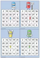 Vorschau - Spiele - Einmaleins Bingo - Seite 1
