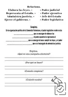Vista previa - Refuerzo / NEE / Materiales de apoyo - Gobierno e instituciones - página 1