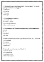 anteprima - Esercizi - Esercizi sulla personificazione: Figure retoriche - Pagina 2