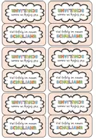 Vorschau - Mal- und Bastelvorlagen - Materialpaket "Willkommensgrüße für den Schulstart" Kleine Geschenke für den Schulanfang / das neue Schuljahr - Seite 3