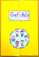 Vorschau - Mal- und Bastelvorlagen - Meine Gefühle LAPBOOK Klasse 1 und 2 - Sachunterricht Ethik - Seite 1