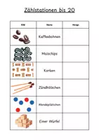 Vorschau - Arbeitsblätter - AB Mathe zählen Zahlenraum 20-1000 - Deckblatt