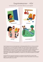 Voorbeeld - Dagritmekaarten voor Kinderdagverblijf - Nederlands PDF - Pagina 1