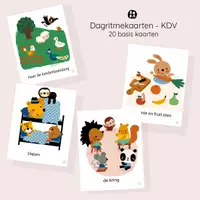 Voorbeeld - Dagritmekaarten voor Kinderdagverblijf - Nederlands PDF - Voorblad