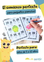 Vista previa - Hojas de trabajo - Teclado del Piano para Niños | Imprimible | Iniciante - página 1