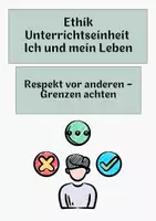 Vorschau - Arbeitsblätter - Respekt vor anderen – Grenzen achten - Deckblatt