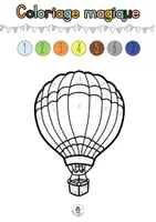 Aperçu - Apprentissages en autonomie - ✨ 10 coloriages magiques – Les véhicules 🚜 🚒 🏍️ - Page 2