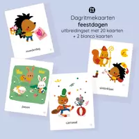 Voorbeeld - Dagritmekaarten - bijzondere en feestdagen voor KDV, thuis of kleuterklas - Voorblad