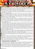 Vorschau - Arbeitsblätter - 2. Weltkrieg - Was man wissen konnte - Klasse 9 - Deckblatt