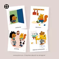 Voorbeeld - Dagritmekaarten voor Groep 1/2 - kleuters PDF - Pagina 2