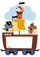 Voorbeeld - Verjaardagskalender - de trein kalender voor KDV, klas of groep - Pagina 3