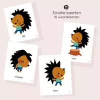 Voorbeeld - Emotiekaarten voor kinderen – 10 Printbare gevoelenskaarten - Voorblad