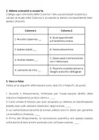 anteprima - Compiti in classe/Test - Esame: Gli scienziati del Rinascimento e le loro scoperte (Galileo Galilei) - Pagina 2