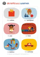 Voorbeeld - Woordkaarten Sinterklaas | Sintwoordjes - PDF - Pagina 2