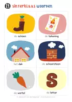Voorbeeld - Woordkaarten Sinterklaas | Sintwoordjes - PDF - Pagina 3
