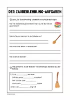 Vorschau - Arbeitsblätter - Aufgaben zu bekannten Balladen - Seite 2