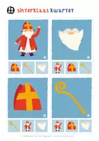 Voorbeeld - Sinterklaas kwartet spel - Feestelijk kaartspel | PDF - Voorblad