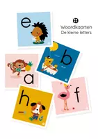 Voorbeeld - Letterkaartjes - de kleine letters - Letterkaarten Nederlands - Voorblad