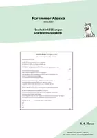 Vorschau - Test - Leseüberprüfung ,,Für immer Alaska'' inkl. Lösungen - Deckblatt