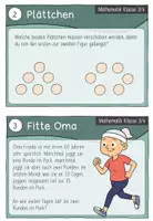 Vorschau - Aufgabenkarten - Knobelkartei Mathematik Klasse 3 und 4 - Seite 3