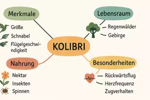 Vorschau - Arbeitsblätter - Arbeitsblätter "Kolibri" + Lösung & MP3 + Mindmap + Infografik - Seite 1