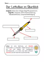 Vorschau - Arbeitsblätter - Einführung des Lötkolbens und sicherer Lötstellen - Deckblatt