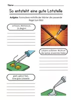 Vorschau - Arbeitsblätter - Einführung des Lötkolbens und sicherer Lötstellen - Seite 2