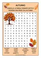 anteprima - Giochi - CRUCIPUZZLE AUTUNNO - Pagina di copertina