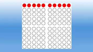 Vorschau - Präsentationen/Tafelbilder - Blitzblick Hunderterfeld - Zahlenraum 100 - Seite 2
