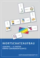 Vorschau - Spiele - Wortschatzaufbau (DaZ) – Körper – Legespiel - Deckblatt