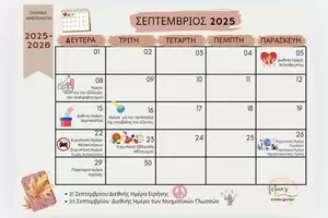 Προεπισκόπηση - Πλάνο μαθήματος / Υλικό για τον εκπαιδευτικό - ΟΙ ΠΑΓΚΟΣΜΙΕΣ ΗΜΕΡΕΣ ΤΟΥ ΣΧΟΛΙΚΟΥ ΕΤΟΥΣ 2025-2026 - Σελίδα 1