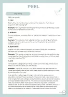 Vista previa - Hojas de trabajo - PEEL Paragraph - página 2