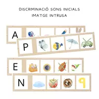 Vista previa - Juegos / Gamificación - IMATGE INTRUSA. CONSCIÈNCIA FONOLÒGICA SO INICIAL - Portada
