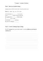 Vorschau - Arbeitsblätter - Animals – Vocabulary Practice Worksheet 🐾 | Englisch Wortschatzübungen Tiere mit Lösungen - Seite 3