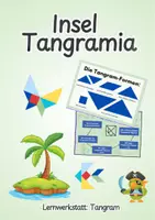 Vorschau - Stundenentwürfe - Lernwerkstatt Tangram: Insel Tangramia - Deckblatt