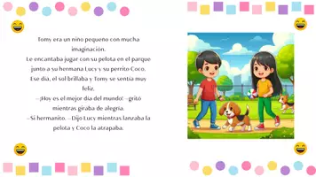 Vista previa - Fichas informativas / Documentos de lectura - Las Emociones de Tomy - página 1
