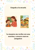 Vista previa - Fichas informativas / Documentos de lectura - Mi primer dia de clases acompañame. - página 3