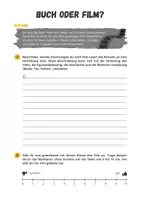 Vorschau - Arbeitsblätter - Vergleich Buch und Film zu "Herr der Diebe Buch" (C. Funke) - Seite 1