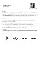 Vorschau - Arbeitsblätter - Stromkreis - Infotext und Übungen - Seite 1