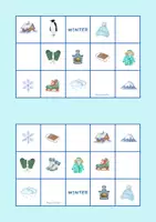 Vista previa - Tarjetas / Manipulativos - BINGO INVIERNO - página 3