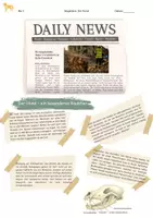 Vorschau - Unterrichtsreihen - Hund - Einheit Säugetiere Bio 5: Arbeitsblätter, Infotexte, Terra X-Film mit Fragen, Präsentationsaufgabe - Seite 3