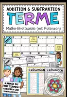 Vorschau - Arbeitsblätter - MATHEMATIK BRETTSPIELE - Sammlung für die 4.-8. Schulstufe (wachsendes Paket) - Seite 1