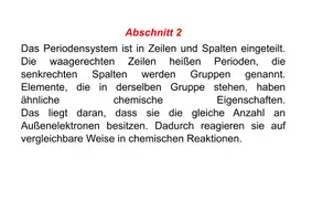 Vorschau - Spiele - Laufdiktat: Periodensystem (bearbeitbar + PPT) - Seite 2