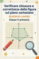 anteprima - Esercizi - Verificare chiusura e correttezza della figura sul piano cartesiano - Pagina di copertina