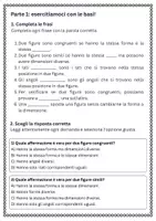 anteprima - Esercizi - Confrontare lunghezze e angoli corrispondenti tra due figure - Pagina 1