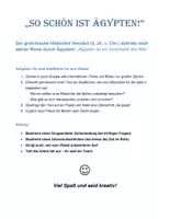 Vorschau - Arbeitsblätter - Rundgang durch das Alte Ägypten – Stationenlernen mit Infotexten, Bildern, Aufgaben & Bewertungsmaßstab - Seite 3