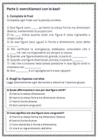 anteprima - Esercizi - Usare proporzioni in scala per confermare la somiglianza delle figure - Pagina 1