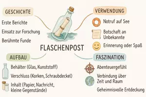 Vorschau - Arbeitsblätter - Arbeitsblätter zum Thema "Flaschenpost" + Lösung & MP3 + Mindmap + Infografik - Seite 2