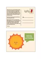 Vorschau - Stationenlernen - Postkartengeschichten - Unser Planetensystem - Seite 1
